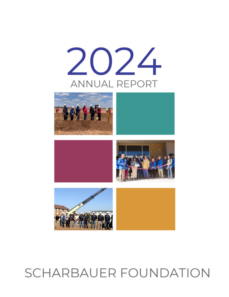 2024 Scharbauer Foundation Annual Report cover
